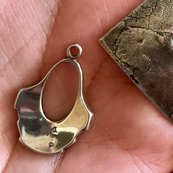 Native American turquoise pendant - Picture 2 of 2